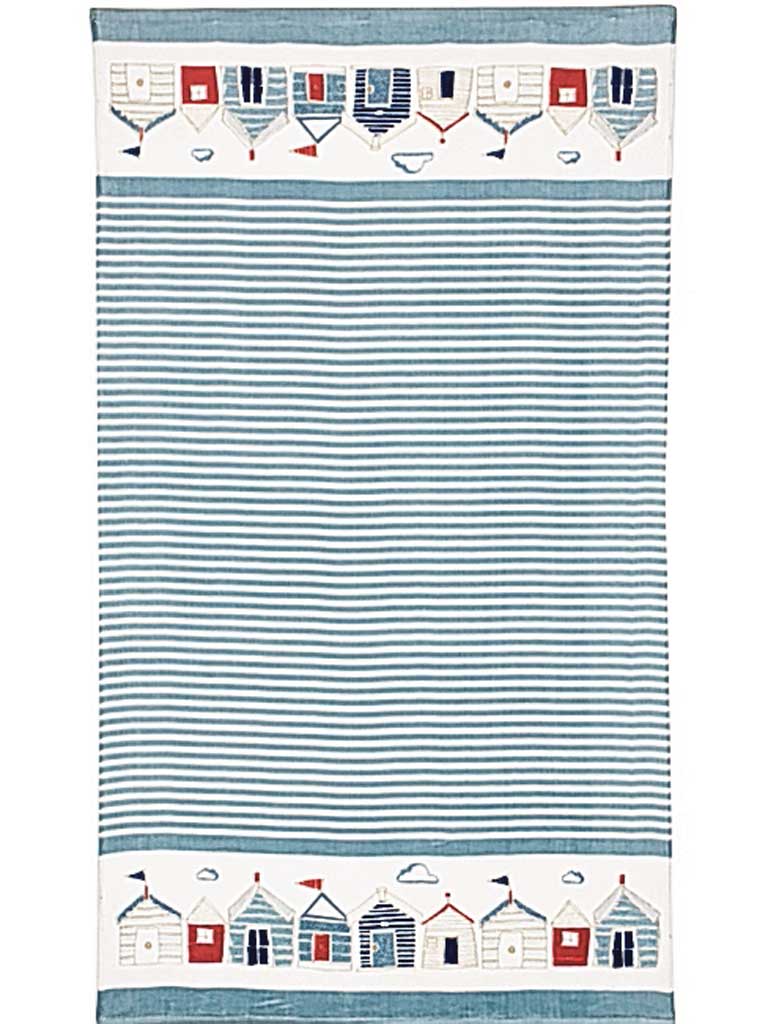 <p>1. John Lewis Beach Huts towel</p>
<p>£18, johnlewis.com</p>
<p>Generous and featuring maritime stripes and a fun, coastal design – just what you need to get you in the mood for a day at the beach.</p>