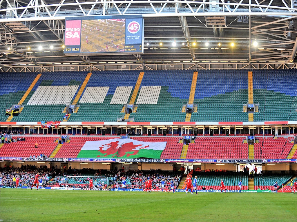 Millennium Stadium’s top tier will be shut unless Team GB play