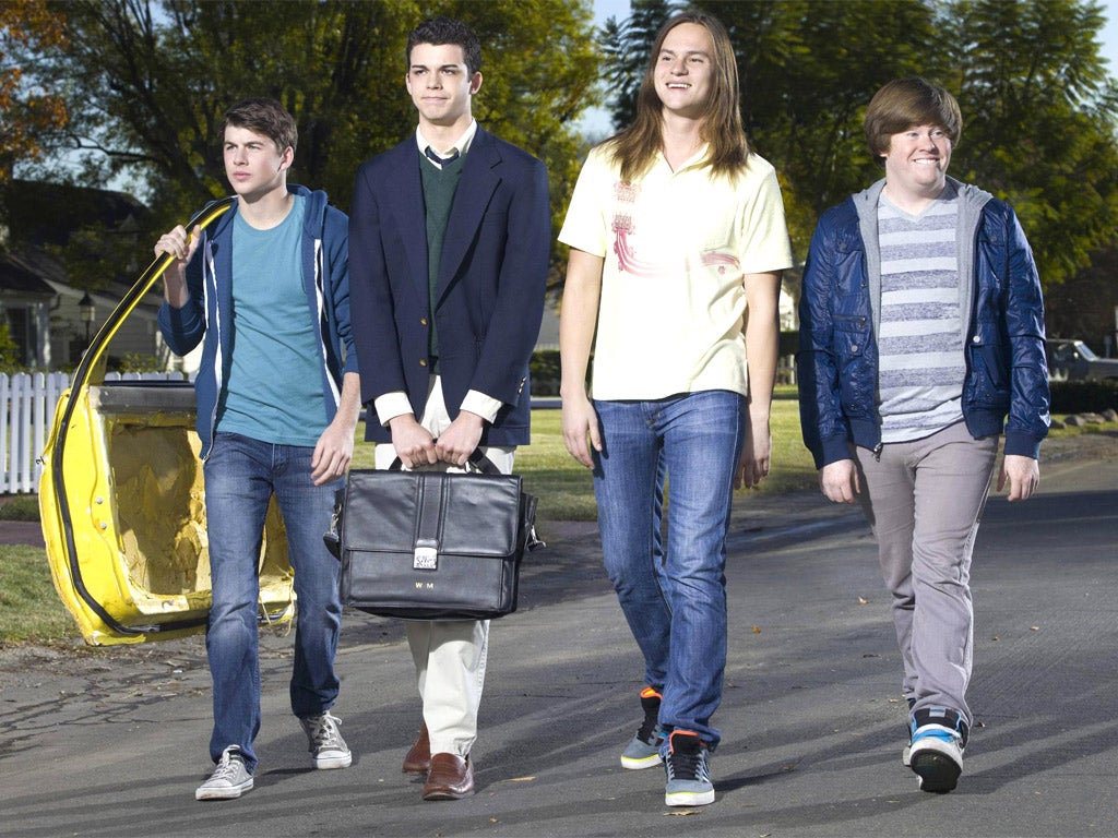 The cast of the US Inbetweeners