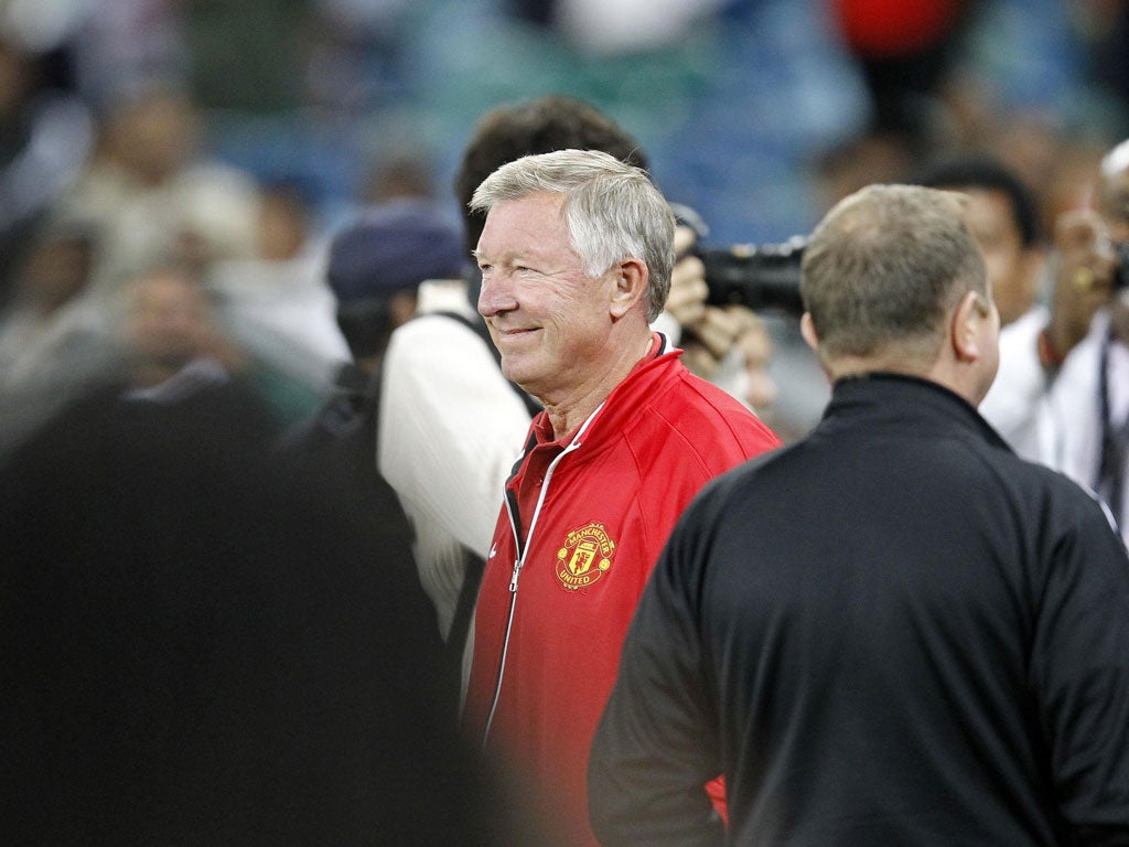 Alex Ferguson in South Africa