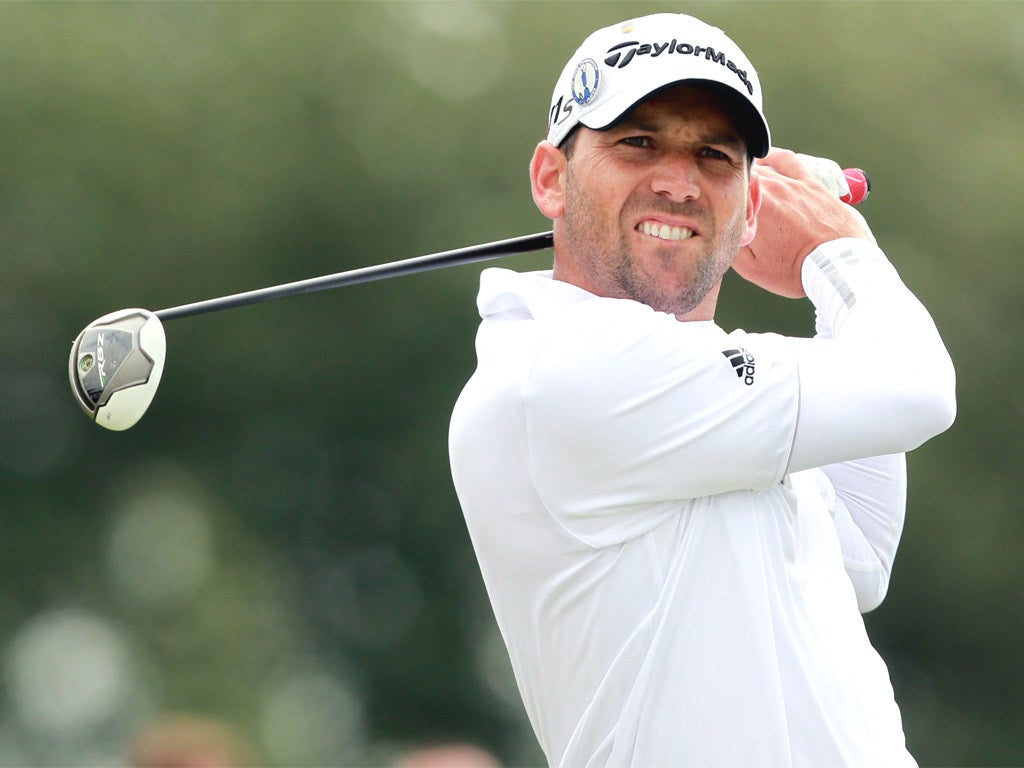 Sergio Garcia played his first Open, in 1996, at Royal Lytham