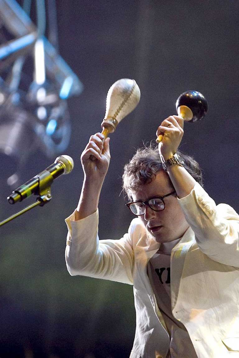 Sweet beats: Alexis Taylor from Hot Chip, headliners at this year's Camp Bestival