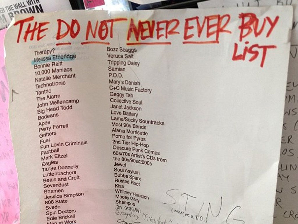 Laurie's Planet of Sound's Do Not Ever Buy List sparked anger from fans