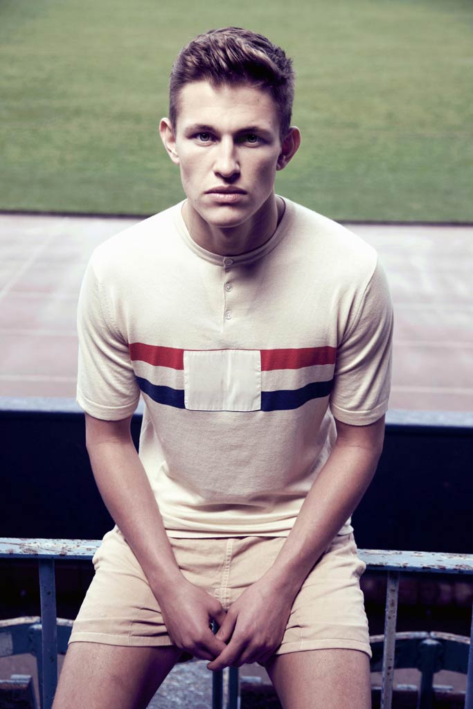 Get patriotic with the link-up between knitwear brand John Smedley and classic British sportswear label Umbro. Reconstructing two pieces from Umbro's 1948 Olympic kit, the reissued Field sweater and Tangeru shirt have been given a luxe once-over in fine gauge wool and cotton, adding a dash of debonair for those indulging in casual calisthenics. From £125, johnsmedley.com, umbro.com