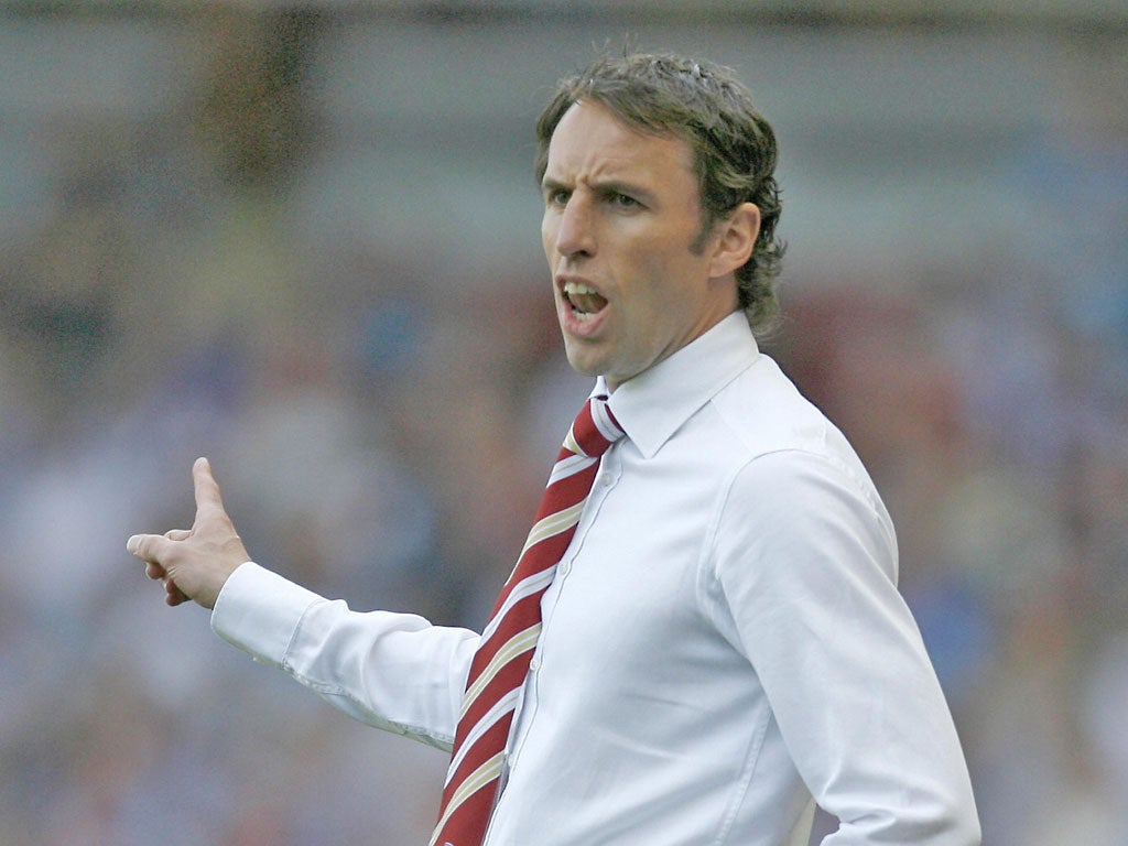 Gareth Southgate at Boro