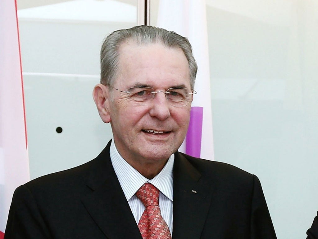 Jacques Rogge: The IOC chief has ruled out sanctions against Joao
Havelange