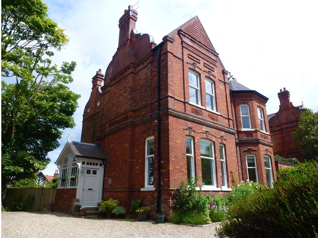 The exterior of Crown House