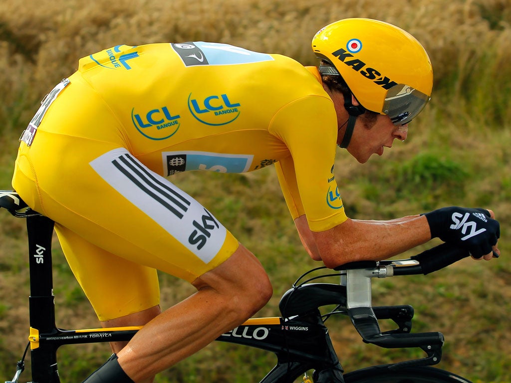 Wiggins is set to be the first Briton to win the Tour de France