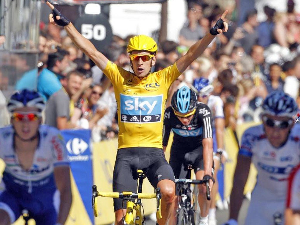 Bradley Wiggins' historic Tour De France win sparked a 25% rise in the TV audience for the gruelling contest