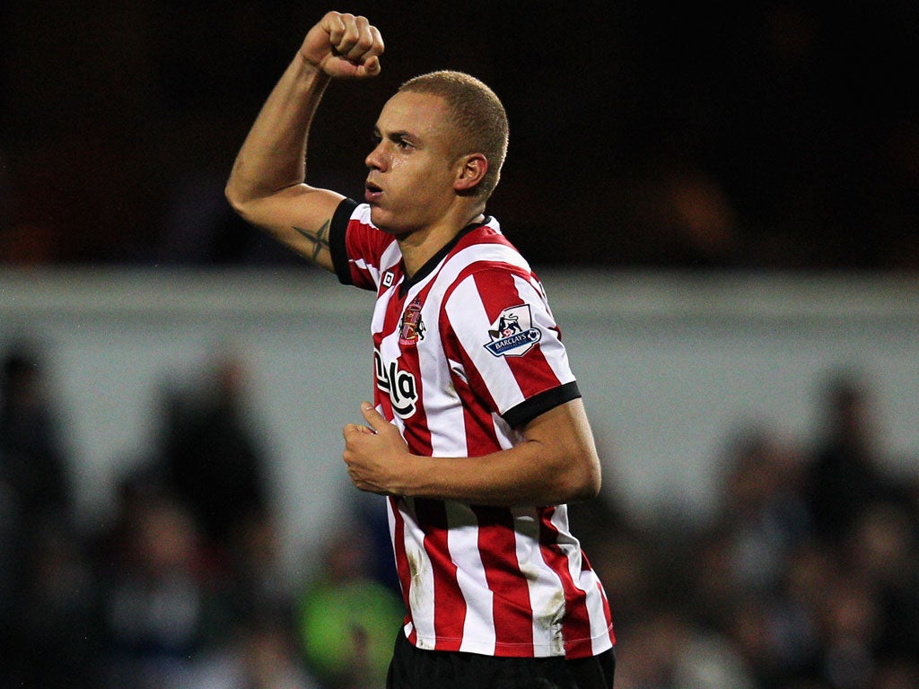 Sunderland defender Wes Brown