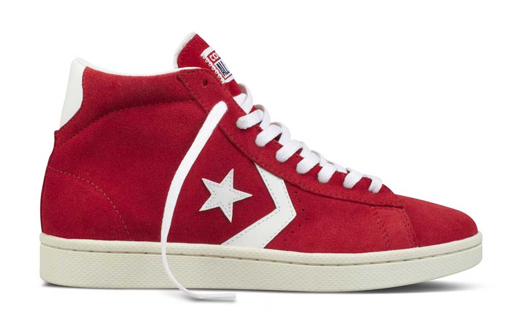 For those who don't fancy soggy toes this 'summer', boots are the new sandals – and these fancy Pro Leather Suede basketball models from Converse are our pick of the bunch. Available in various vibrant shades including varsity red, yellow and green, they are the perfect balance of the practical and the frivolous. Available next month, £60, nationwide