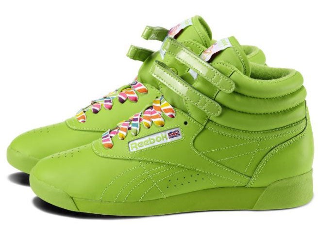 'Freestyle Hi Reignbow' £49.99, Reebok, shop.reebok.com