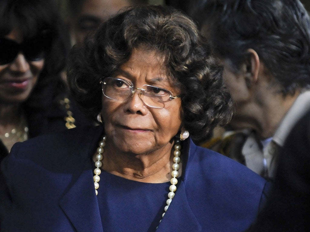 Katherine Jackson said she was in Arizona on doctor's orders