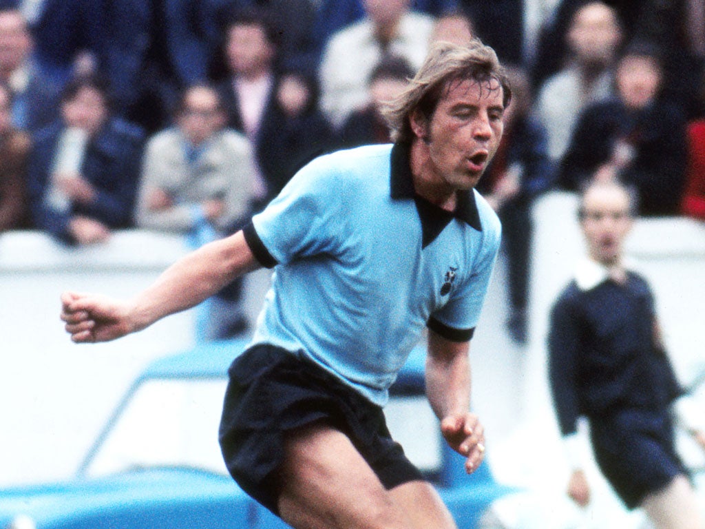 Midfield general: Machin in action for Coventry City in 1972