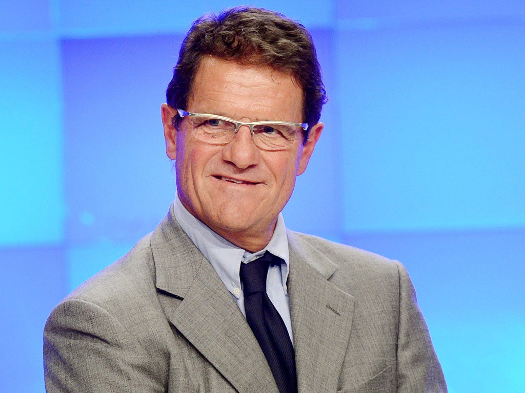 Capello: New Russia coach