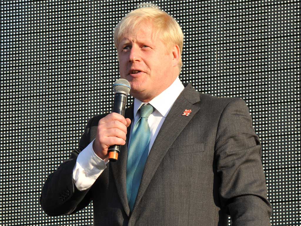 Boris Johnson said today he wants to take the opportunity of the Olympics to sell the capital and Britain to the world