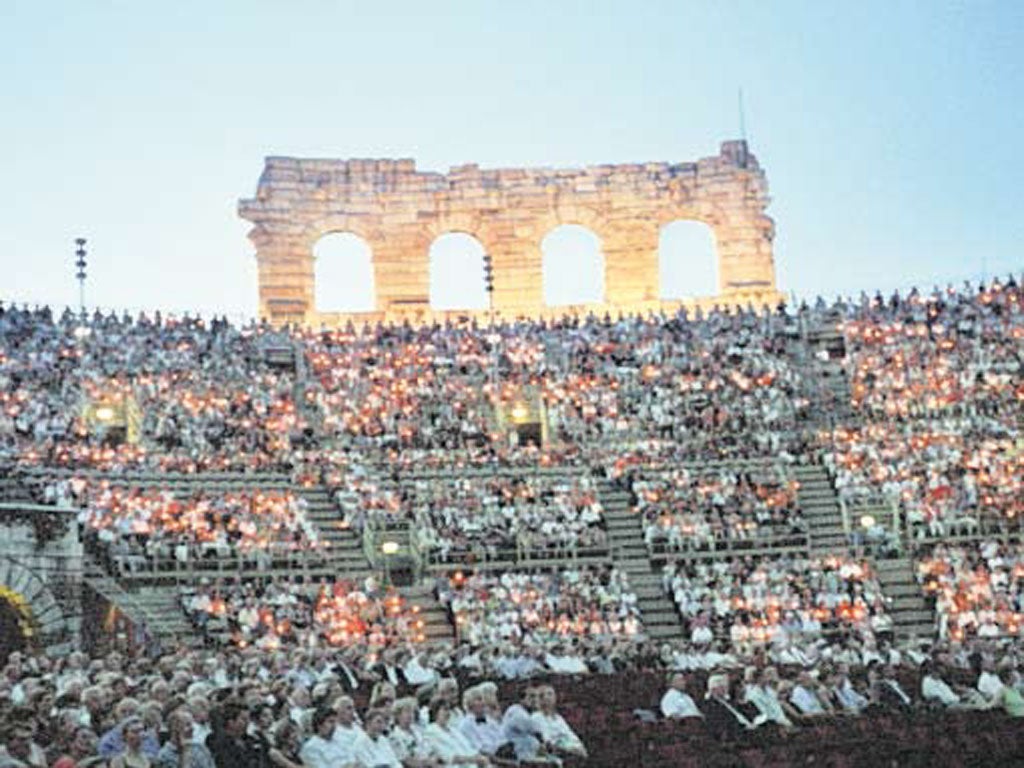 Crowd pleaser: Verona’s Roman Arena