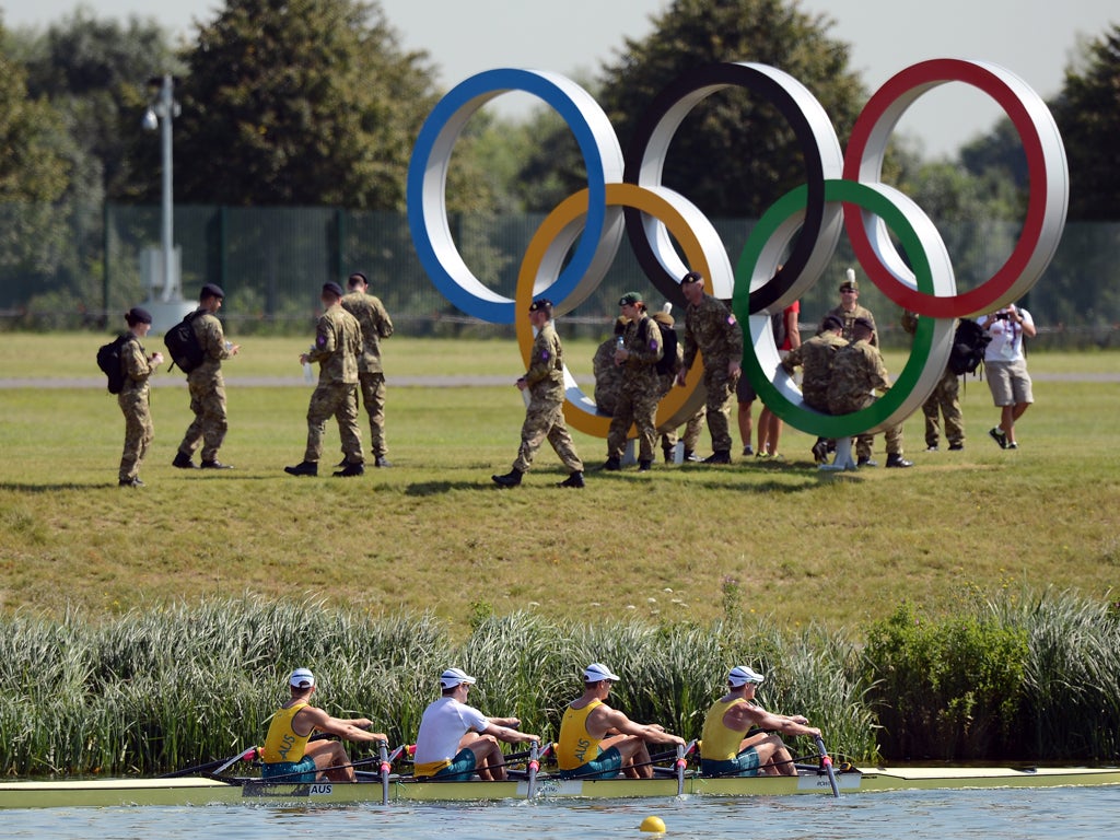 A view of Eton Dorney