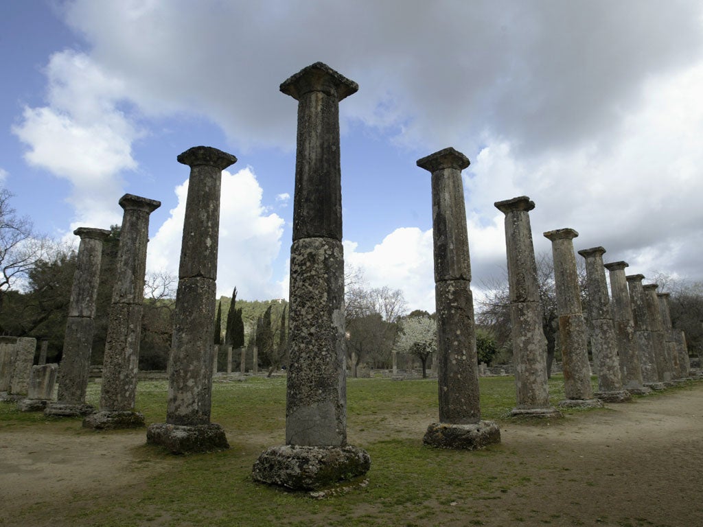 Olympia's ruins
