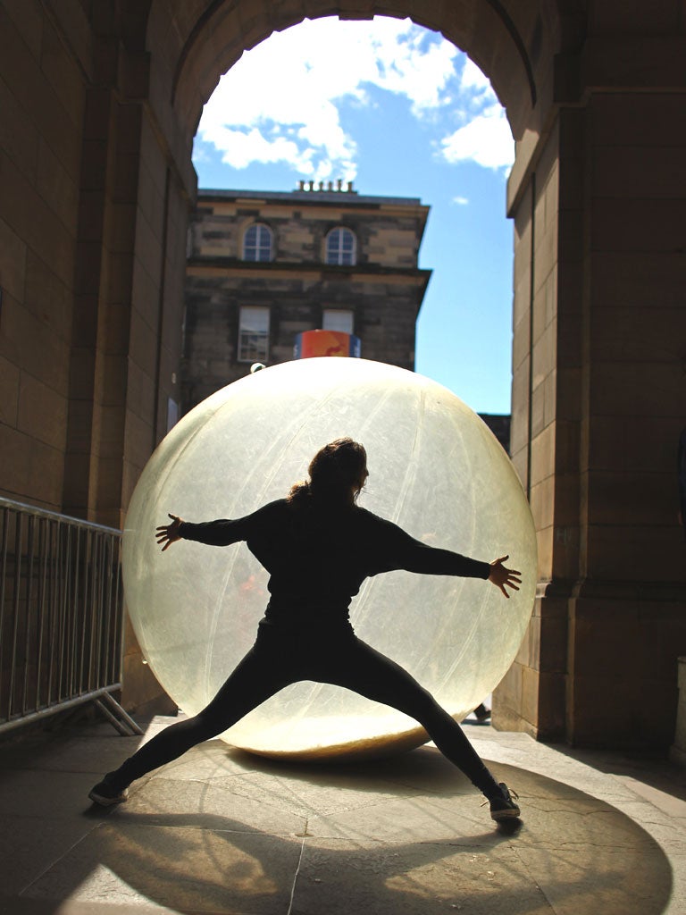 Performers at Edinburgh Festival