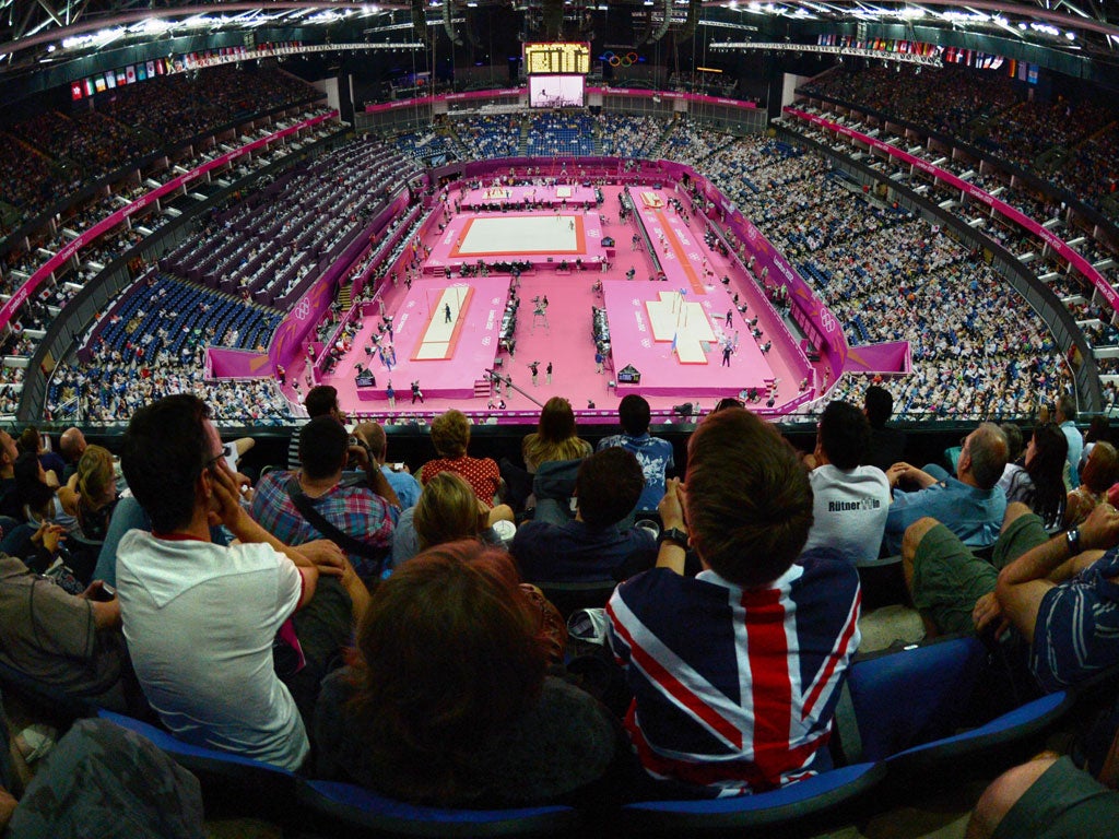 North Greenwich Arena, one of the Olympic venues