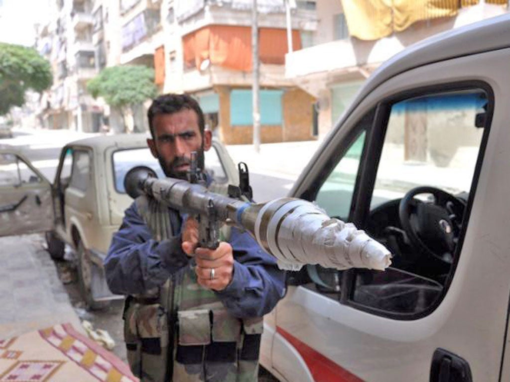 A fighter in Salaheddin