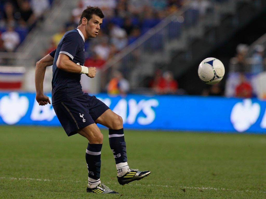 Gareth Bale in pre-season action