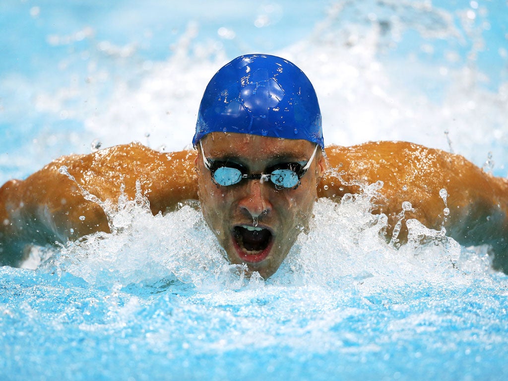 James Goddard is not scared about competing against Americans Michael Phelps and Ryan Lochte in tonight’s 200-metre individual medley semi-final