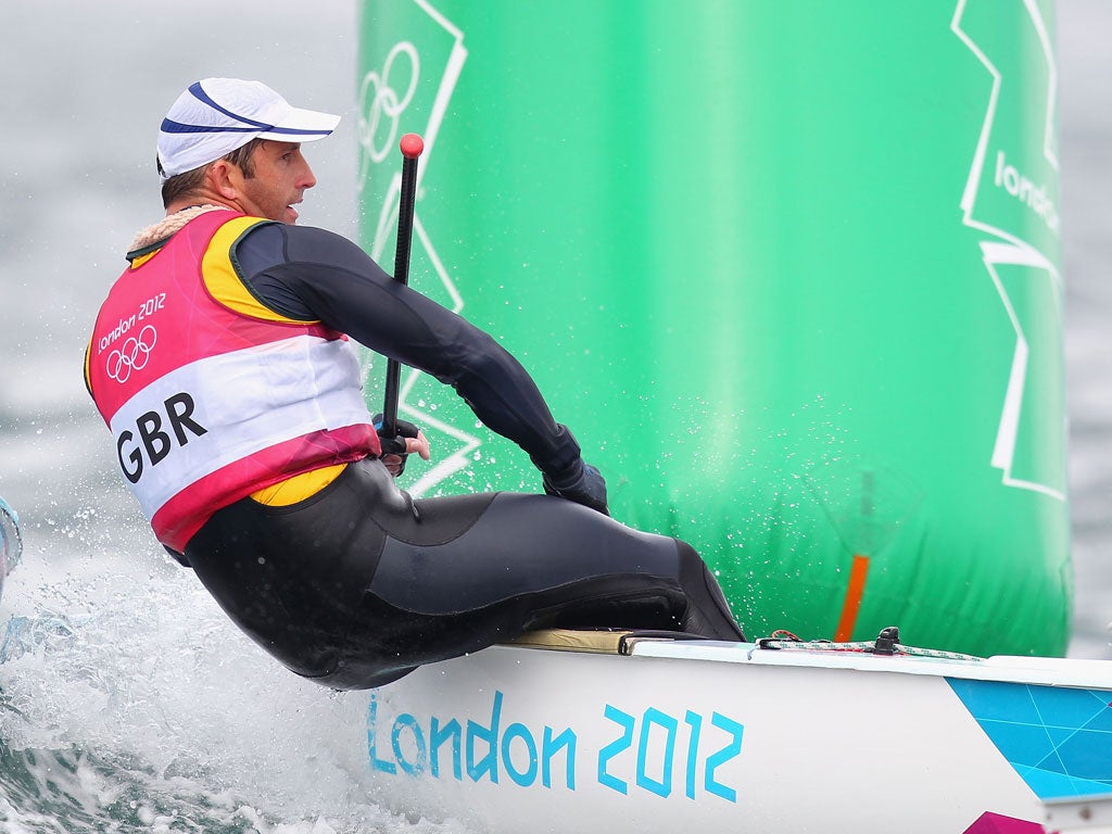 Three-times gold medallist Ben Ainslie