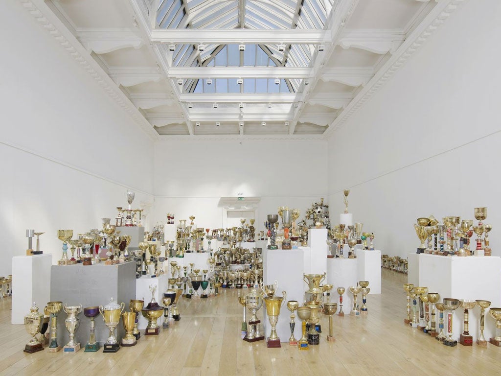 Aleksandra Mir's 'Triumph'