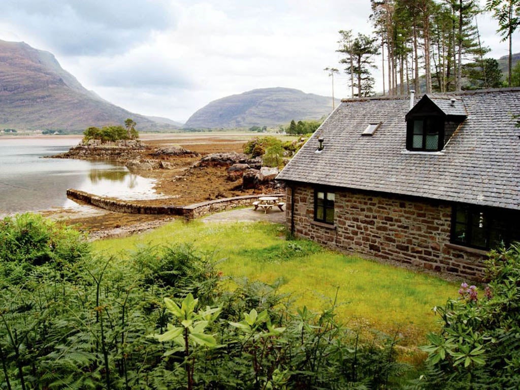 The Torridon Boat House, Wester Ross

<p>This cottage-style boathouse is surrounded by parkland in the remote Western Highlands. It has two bedrooms, a vast kitchen and a cosy lounge with a domed, bay window that juts out towards Loch Torridon – home to heron and otters. You can try archery or gorge scrambling via the adjoining Torridon Hotel, while whisky enthusiasts will delight in the hotel bar which has more than 350 malts.</p>

<p>The Torridon Boat House, by Achnasheen, Wester Ross IV22 2EY (01445 700300; thetorridon.com). Weekly rental starts from £900. Sleeps four people.</p>