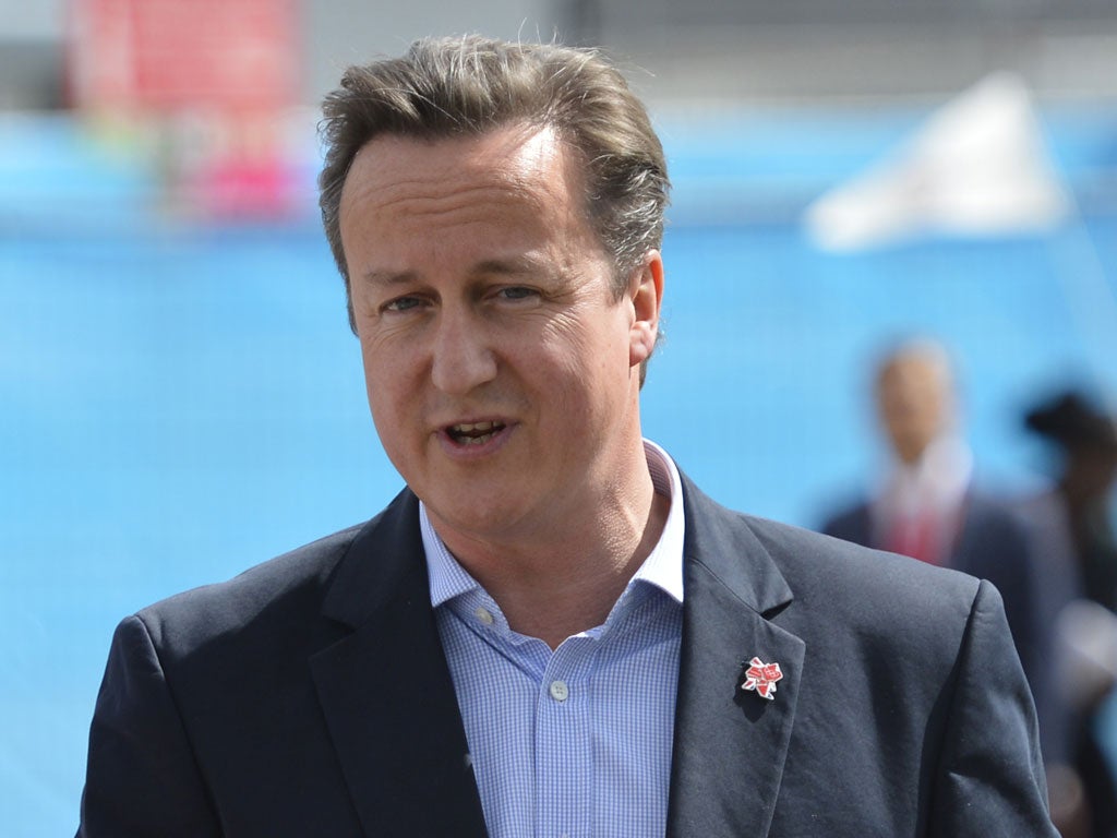 Prime Minister David Cameron is calling on people to return to the capital