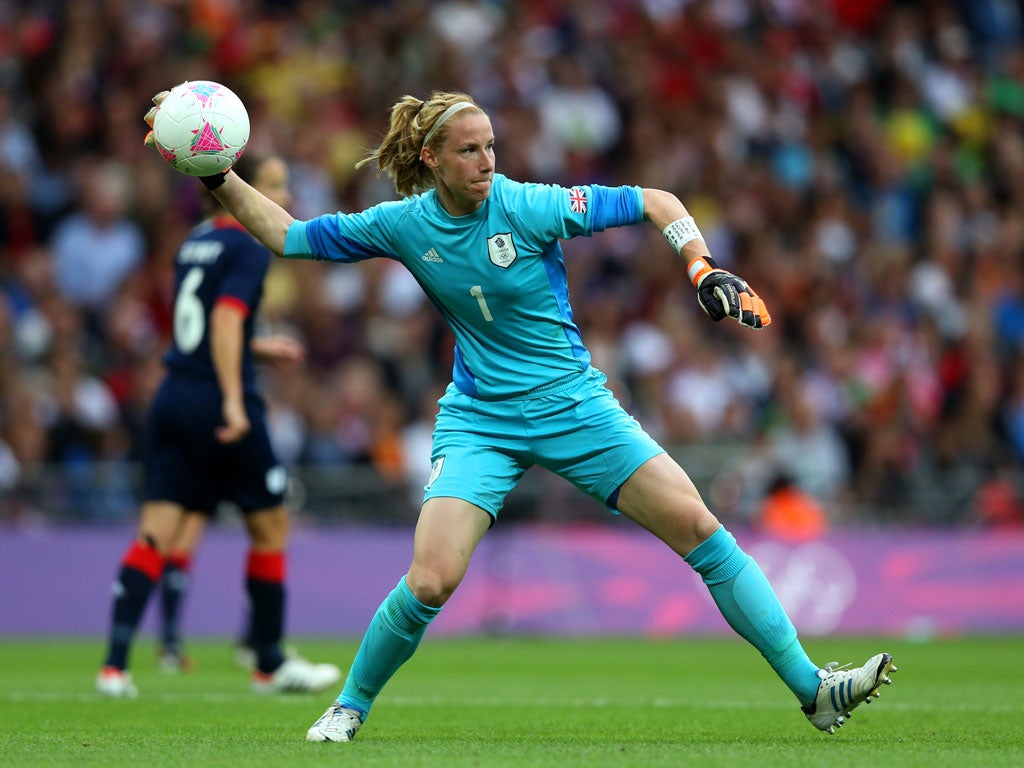 Team GB goalkeeper Karen Bardsley