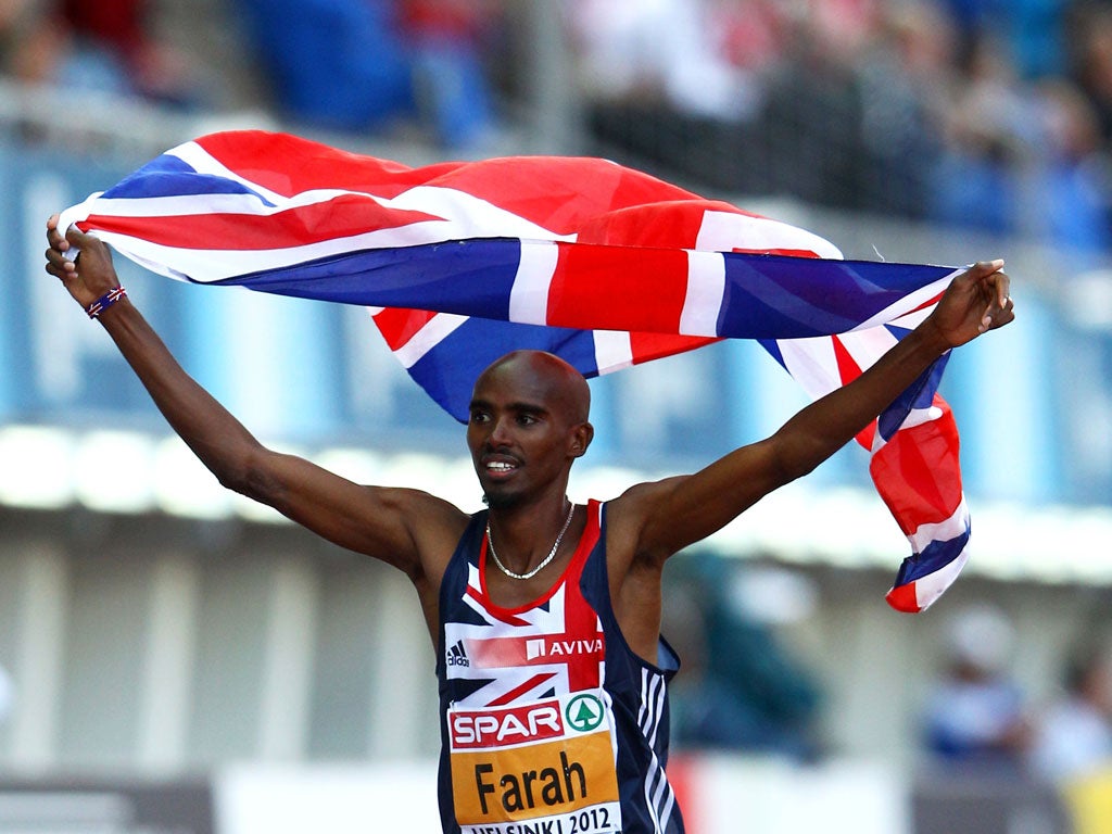 Mo Farah was encouraged to run by his PE teacher Alan Watkinson