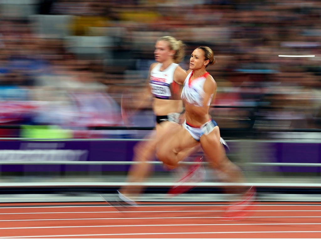 Friday 3, August:  Jessica Ennis of Great Britain competes in the Women's Heptathlon 200m on Day 7 of the London 2012 Olympic Games