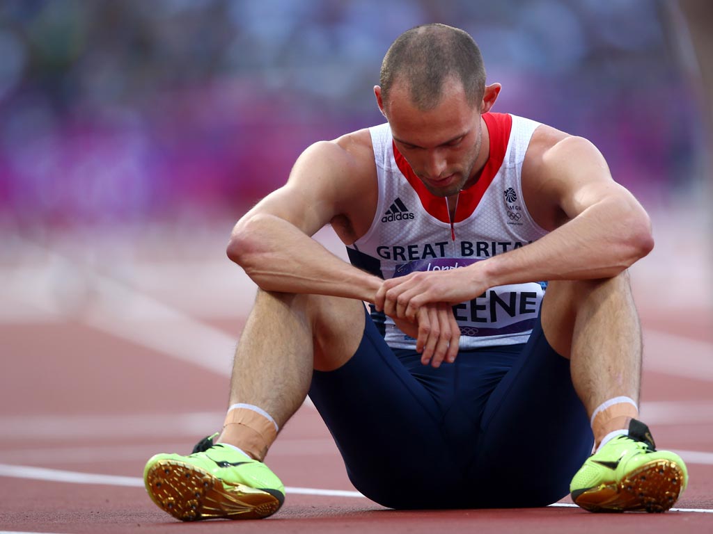 August 4, 2012: Dai Green made it through to the final of the 400 metres hurdles final but was disappointed with his performance