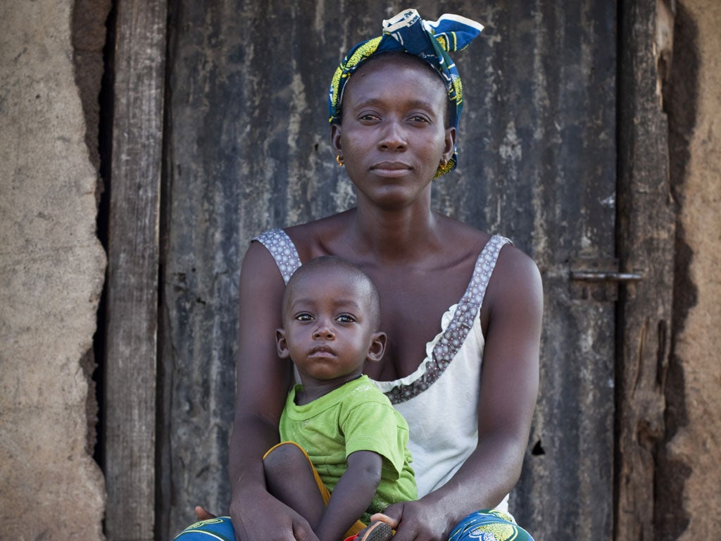 Assan Adaman, a 33-year-old mother of six, has lived in the same village in Kédougou, Senegal, all her life. A rice farmer, she is used to producing six bags in a good season; last year, production levels were cut in half. As she runs low on food, she is