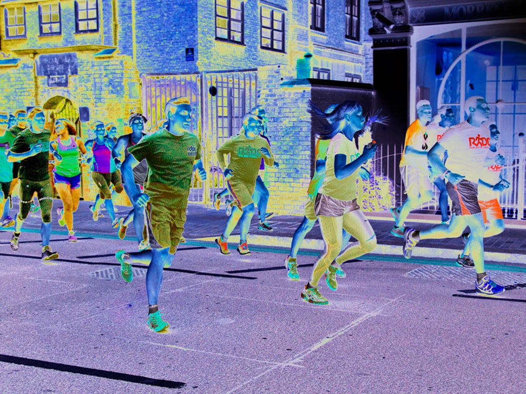 Broadening horizons: The sight of its weekly devotees travelling as one body through London's streets turn heads