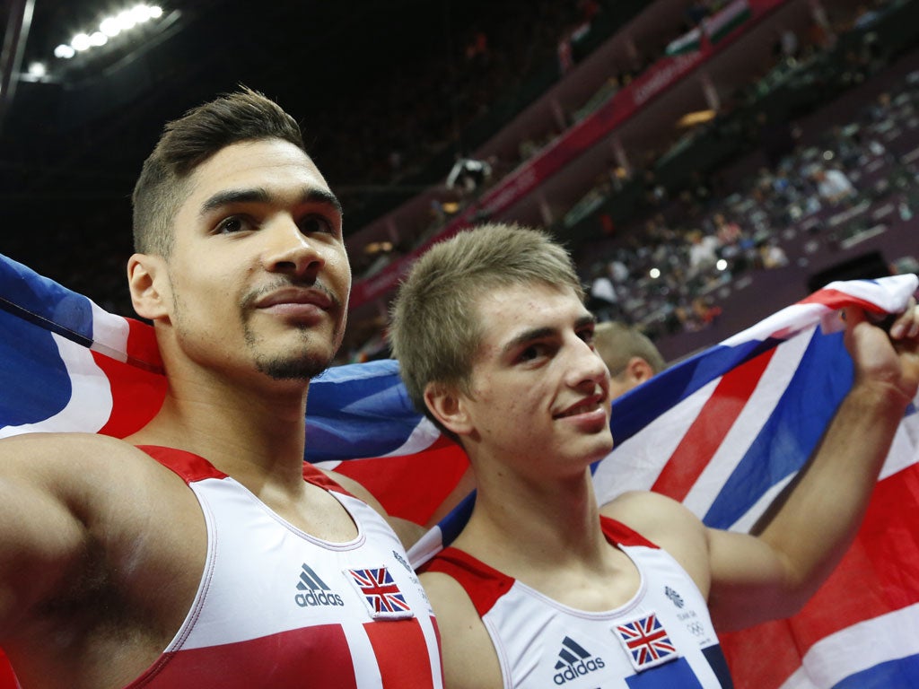 Max Whitlock says he is 'good mates' with Louis Smith