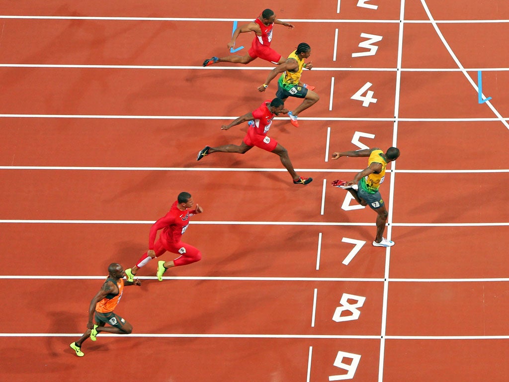 Bolt stormed to victory in 9.63 seconds, the second quickest in history and an Olympic record