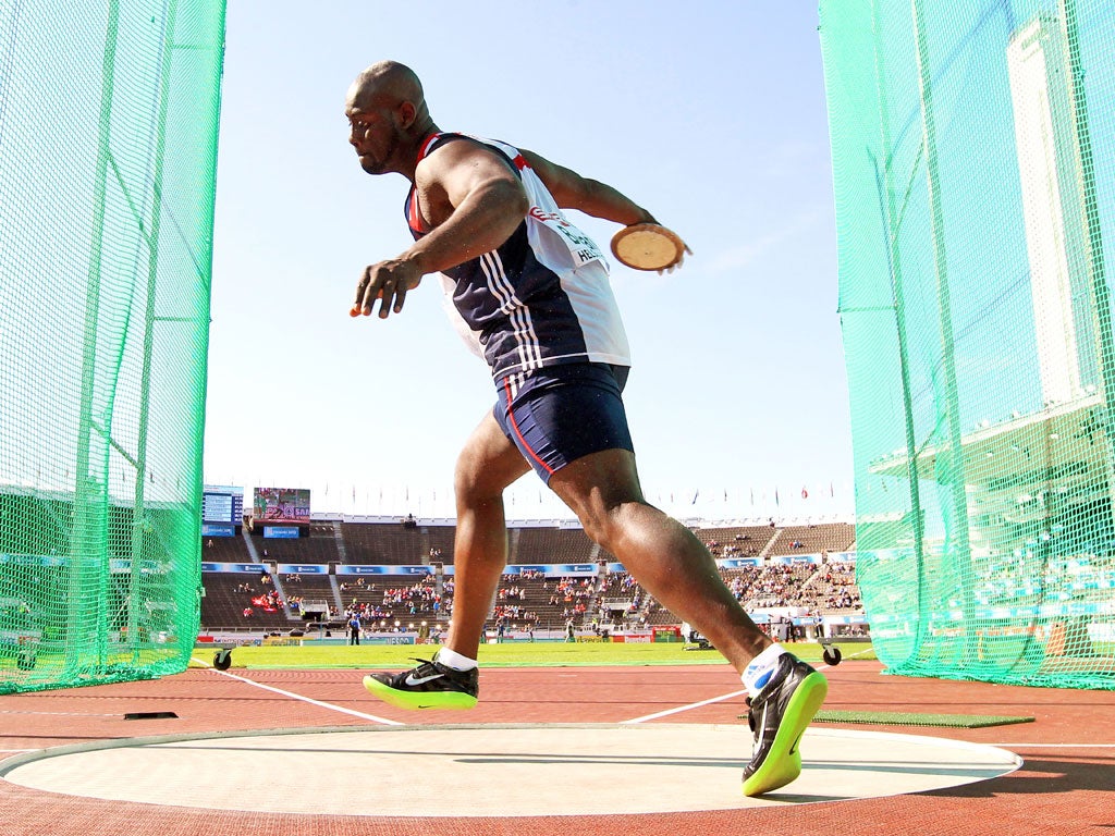 Team GB's discus thrower Abdul Buhari moved from a tough Brixton estate to working in finance thanks to his Olympic aspirations