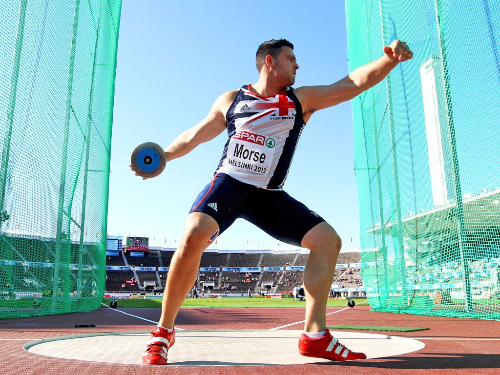 Team GB's discus thrower Brett Morse changed his eating habits so that he would be in the best shape possible for the Games