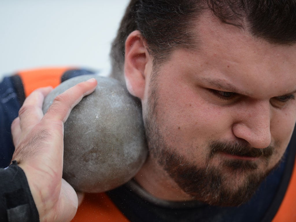 Team GB shotputter and discus thrower Carl Myerscough warns young athletes about body-building supplements