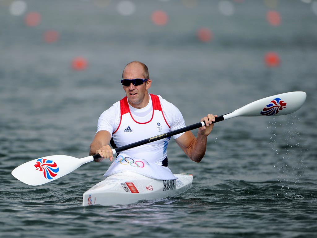 August 6, 2012: Tim Brabants of Great Britain competes in the Men's Kayak Single (K1) 1000m Canoe Sprint