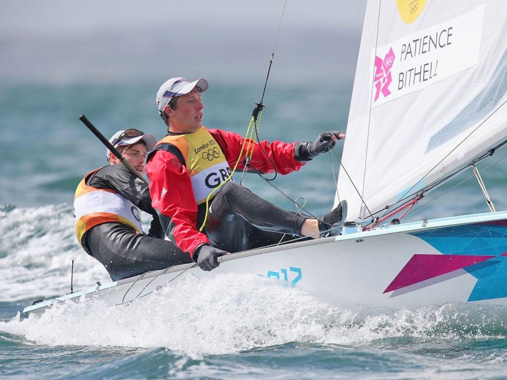 Luke Patience and Stuart Bithell are still vying for gold