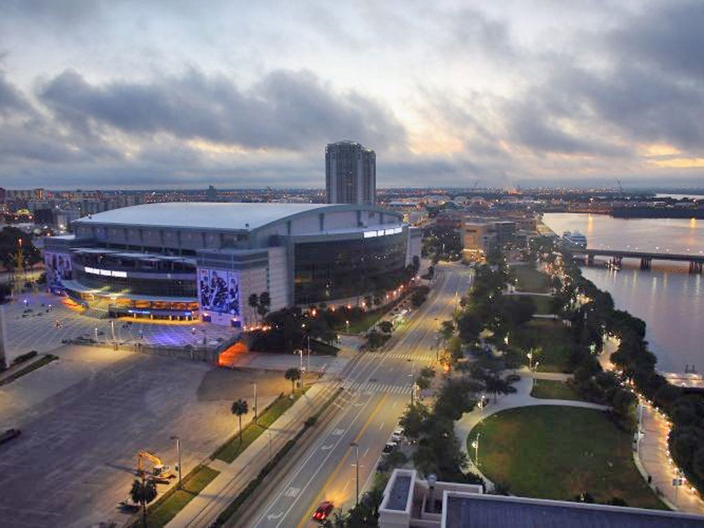 The convention venue’s location next to the harbour is a top concern