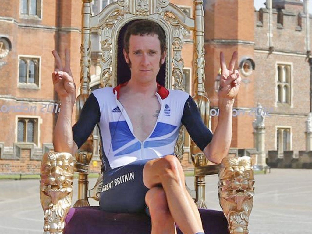 The great Bradley Wiggins is a class act on the track and the road