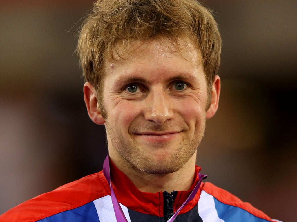 Cyclist Jason Kenny has his eye on world domination