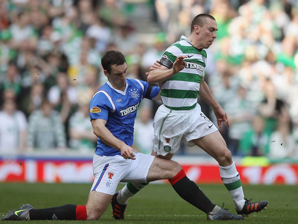 Full-back Lee Wallace was the only current Rangers player who was expected to have a chance of making the cut