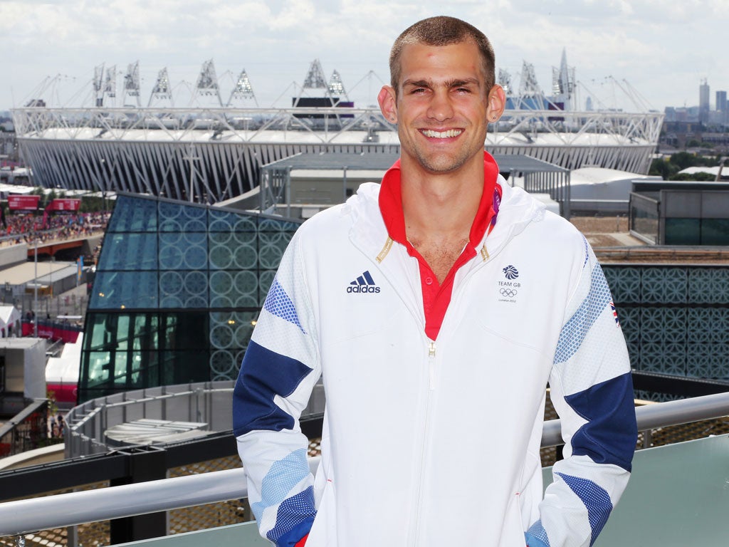 Team GB high jumper Robbie Grabarz